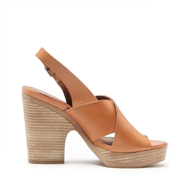 Lucky Brand Lucky Brand Kacia Chunky Heeled Sandal - Natural-7