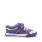 See Kai Run See Kai Run Cecilia Canvas Sneaker - Purple-7t