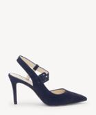 Louise Et Cie Louise Et Cie Women's Jyce In Color: Blueberry Shoes Size 5 Suede From Sole Society
