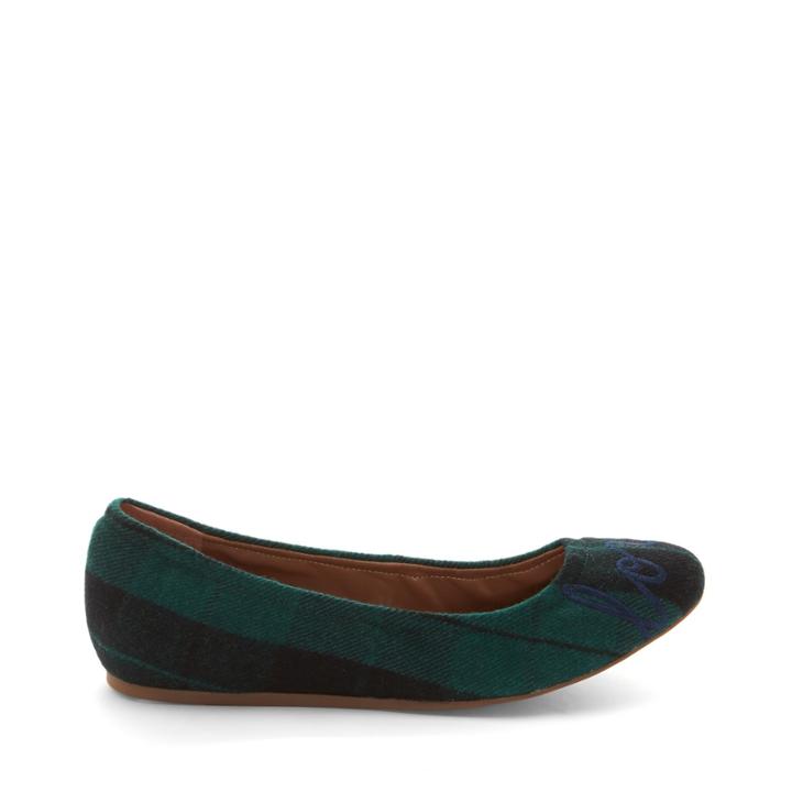 Ed Ellen Degeneres Ed Ellen Degeneres Langston Ballet Flat - Green/black/montauk