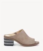 Sole Society Sole Society Tammie Mules Taupe Size 5 Suede