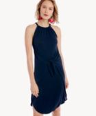1. State 1. State Women's Halter Neckline Tie Front Knit Dress In Color: Night Navy Size Xs From Sole Society