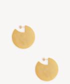Sole Society Women's Lunar Disc Statement Earring Gold One Size From Sole Society