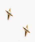 Sole Society Women's X Stud Earrings Gold One Size From Sole Society