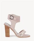 Sol Sana Sol Sana Tiki Heels Embellished Buckle Sandals Rose Quartz Size 10 Suede From Sole Society