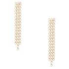 Sole Society Sole Society Crystal Drop Earrings - Gold-one Size