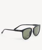 Sole Society Women's Kemi Classic Square Frame Sunglasses Matte Black One Size Plastic From Sole Society
