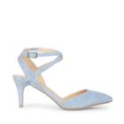 Sole Society Sole Society Lana Ankle Strap Pump - Light Blue