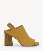 Corso Como Corso Como Women's Gailie Block Heels Sandals Mustard Size 5 Leather From Sole Society