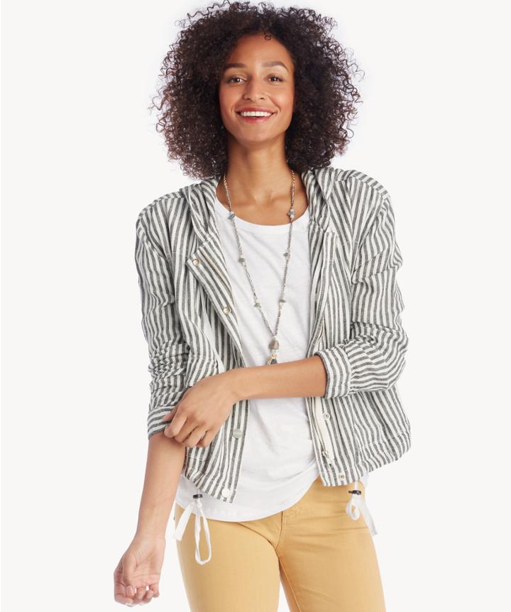 Sanctuary Sanctuary Nova Hooded Jacket - Tiki Stripe-xs