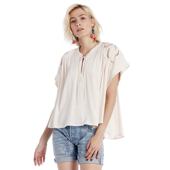 Astr Astr Aya Top - Ecru-x-small