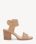 Vince Camuto Vince Camuto Women's Kolema Block Heels Sandals Beauty Size 5 Leather From Sole Society