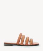 Sole Society Sole Society Saxten Multi Strap Slides Sherbet Size 5 Suede