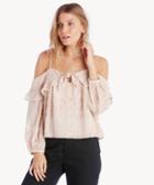 Astr Astr Kimberly Top Pale Mauve Size Extra Small From Sole Society