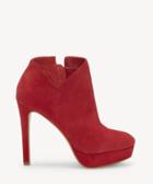 Jessica Simpson Jessica Simpson Women's Rivera In Color: Maraschino Shoes Size 5 Suede From Sole Society