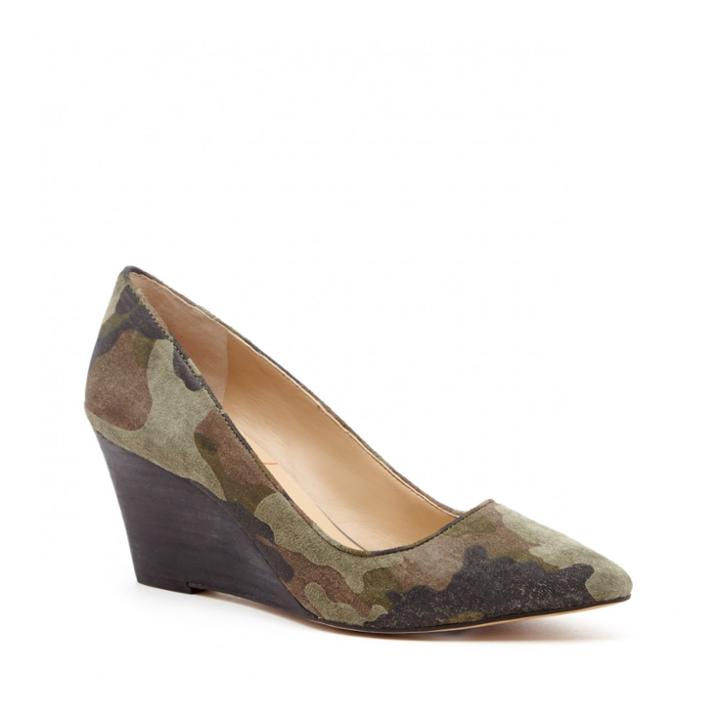 Sole Society Sole Society Juli Mid Heel Wedge - Cadet Multi