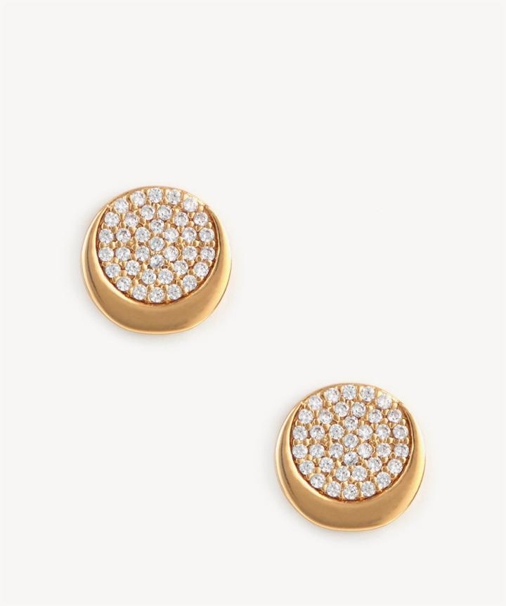 Sole Society Sole Society Cz Moon Studs