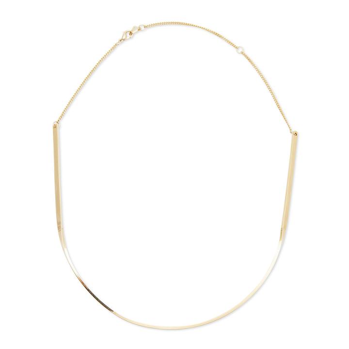 Sole Society Sole Society Modern Choker Necklace - Gold