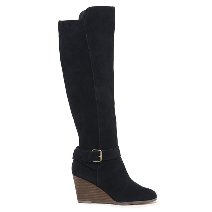 Sole Society Sole Society Paloma Wedge Boot - Black-5