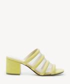 Sole Society Sole Society Henna Multi Strap Sandal - Pale Yellow-5