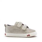 See Kai Run See Kai Run Veronica Glitter Sneaker - Gold-7t