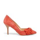 Sole Society Sole Society Aveline Floral Motif Pump - Blood Orange