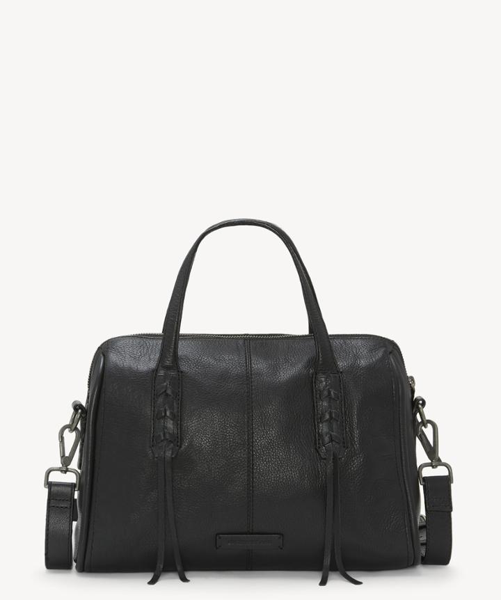 Lucky Brand Lucky Brand Women's Amber Satchel In Color: Black Bag From Sole Society
