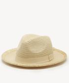 Sole Society Women's Straw Panama Hat With Fringe Natural One Size From Sole Society