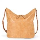Sole Society Sole Society Jasper Braided Medium Bucket - Cognac-one Size