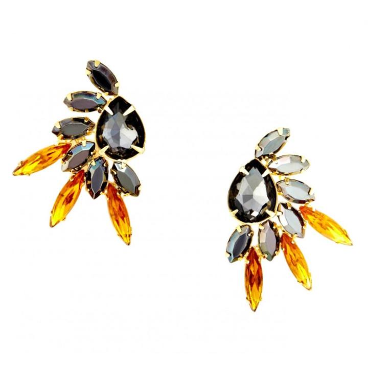 Sole Society Sole Society Feather Stone Earring -