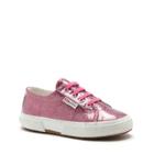 Superga Superga 2750 Glitter Pat Glitter Sneaker - Pink-6.5t