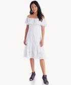 Astr Astr Women's Alyssa Dress In Color: Pale Blue Stripe Size Xs From Sole Society