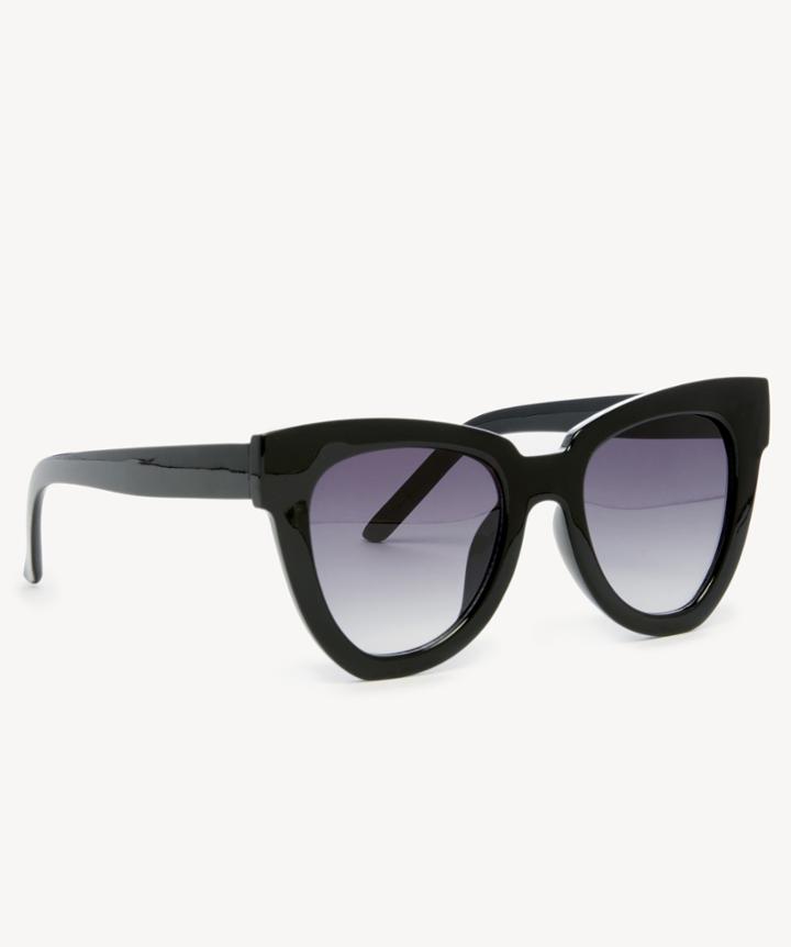 Sole Society Sole Society Phip Oversize Cat Eye Sunglasses