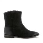 Coconuts By Matisse Coconuts By Matisse Nepal Shearling Lined Western Bootie - Black-6