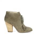 Sole Society Sole Society Tallie Suede Tassel Bootie - Army-5