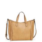 Sole Society Sole Society Court Tote W/ Whipstitch Detail - Cognac