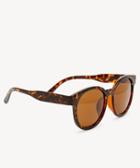 Sole Society Sole Society Astoria Square Frame Sunglasses Tortoise One Size Os Plastic