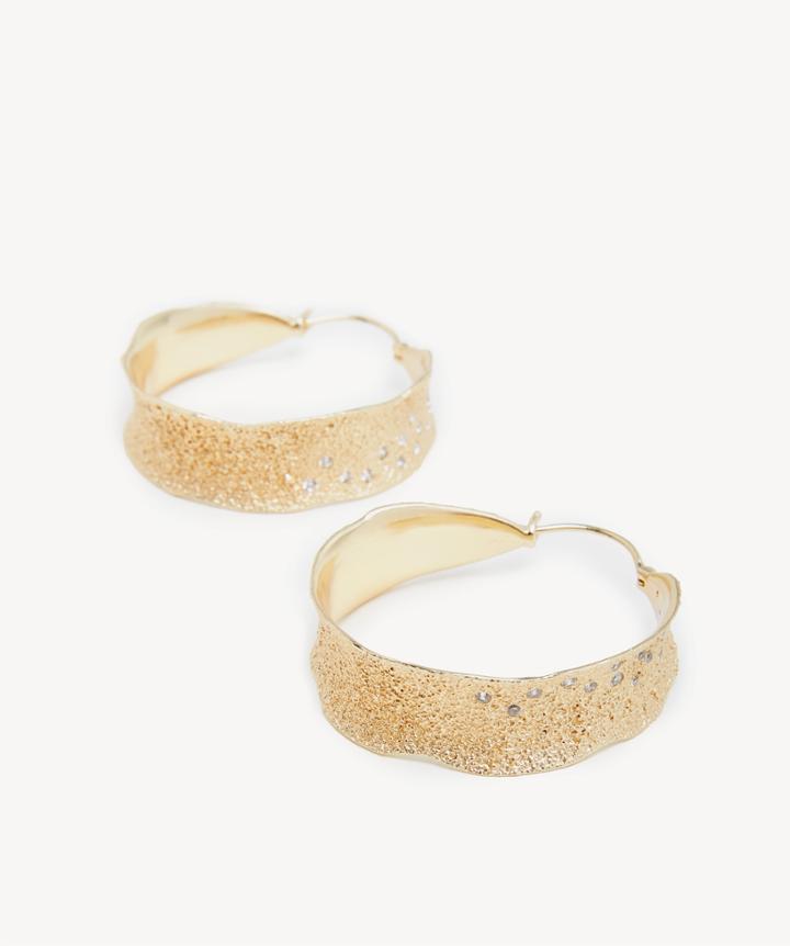 Sole Society Women's Hoop Earrings Gold One Size From Sole Society