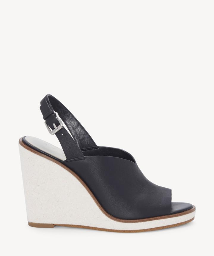 1. State 1. State Genna Slingback Wedge - Black-5