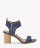 Lucky Brand Lucky Brand Pomee Block Heels Sandals Indigo Size 5 Leather From Sole Society