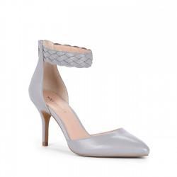 Solesociety Sole Society Linn Pointed Toe Heel - Silver Sconce-5.5