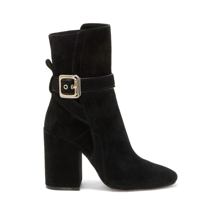 Vince Camuto Vince Camuto Damefaris Buckle Bootie - Black-5