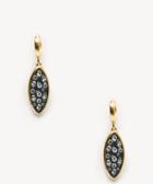 Sole Society Women's Crystal Polymer Earrings Black One Size From Sole Society