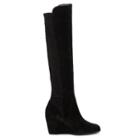 Sole Society Sole Society Laila Tall Wedge Boot - Black