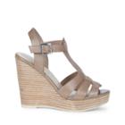 Sole Society Sole Society Chaya Wedge Sandal - Taupe