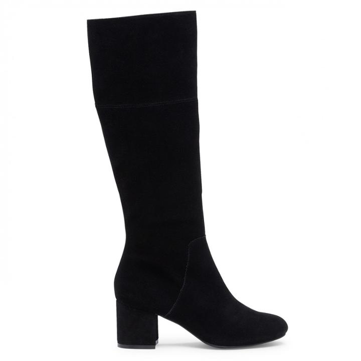 Sole Society Sole Society Kaedee Block Heel Tall Boot - Black-6.5