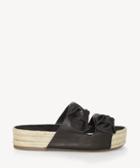 Lucky Brand Lucky Brand Izbremma Espadrille Wedges Black Size 7 Leather From Sole Society