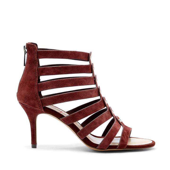 Sole Society Sole Society Anja Caged Sandal - Red Wine