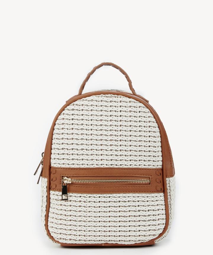 Sole Society Sole Society Nikole Backpack Camel Vegan Leather Size Os