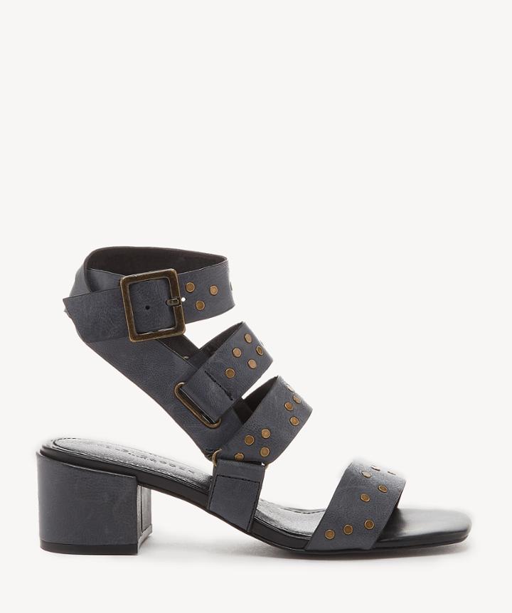 Kelsi Dagger Brooklyn Kelsi Dagger Brooklyn Seabring Mid Heels Gladiators Sandals Black Size 6 Leather From Sole Society